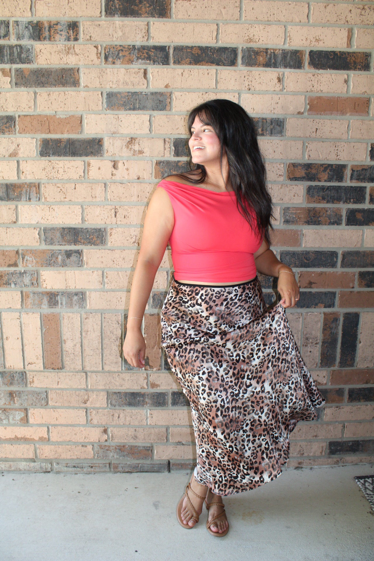 Celia Contour Off The Shoulder Top