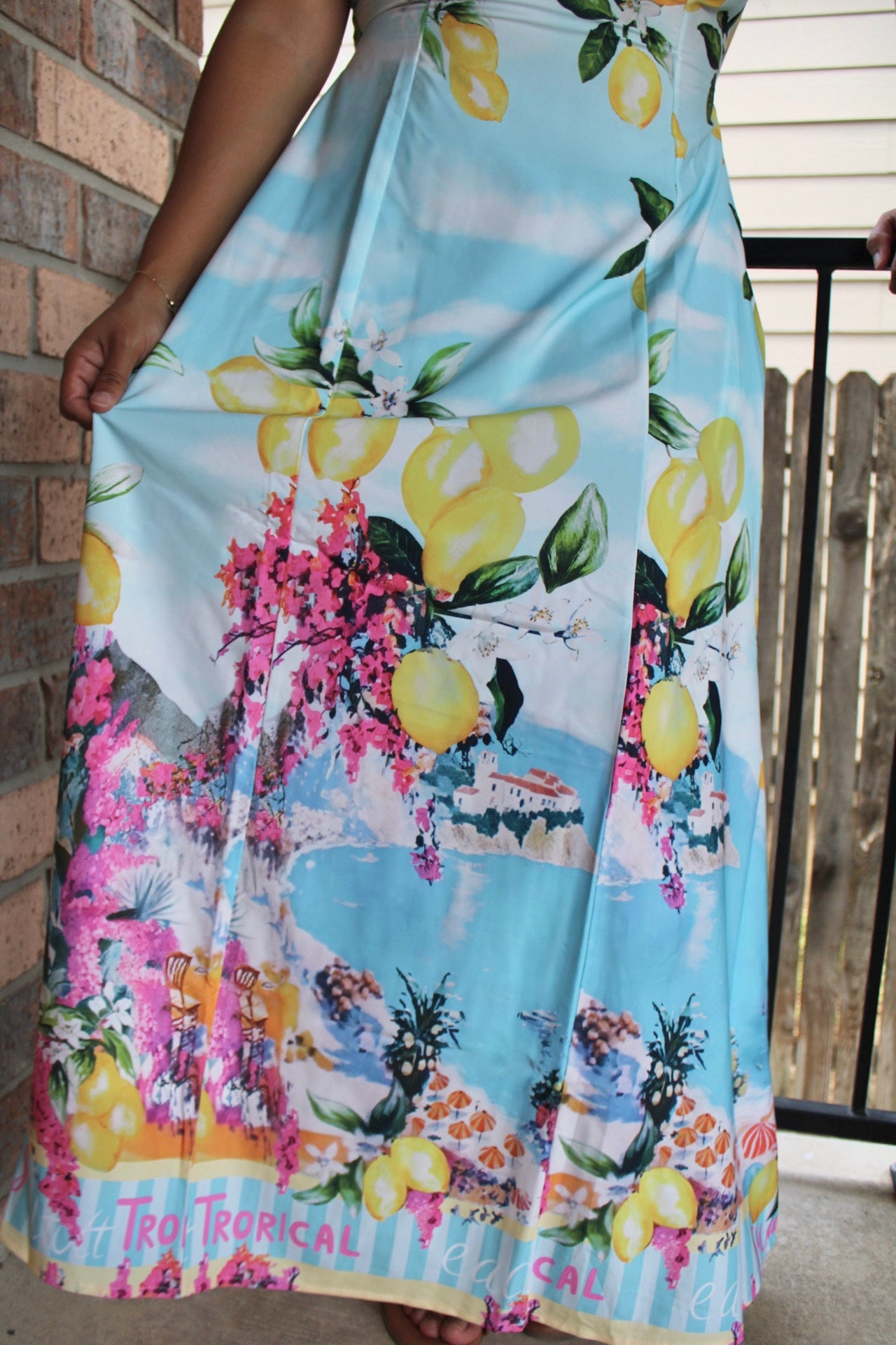 Gia Limoncello Maxi Dress