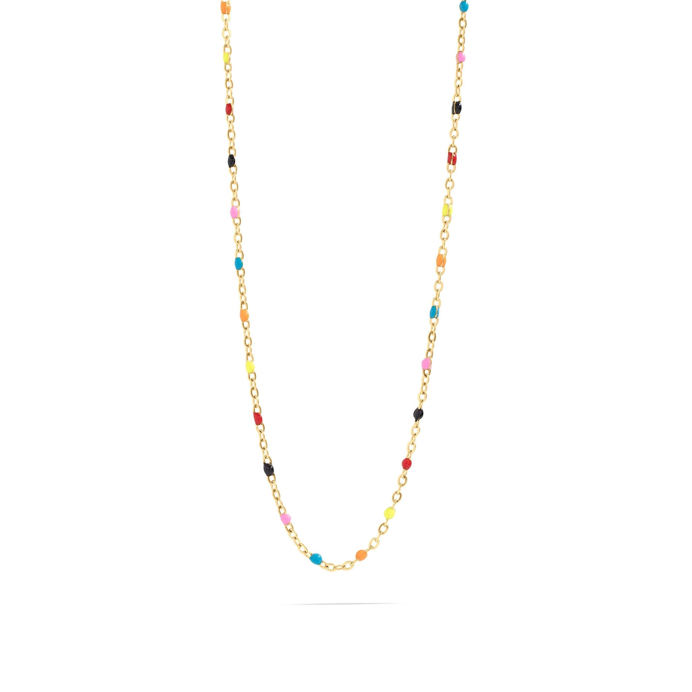Nyla Confetti Mult Color Beaded Necklace