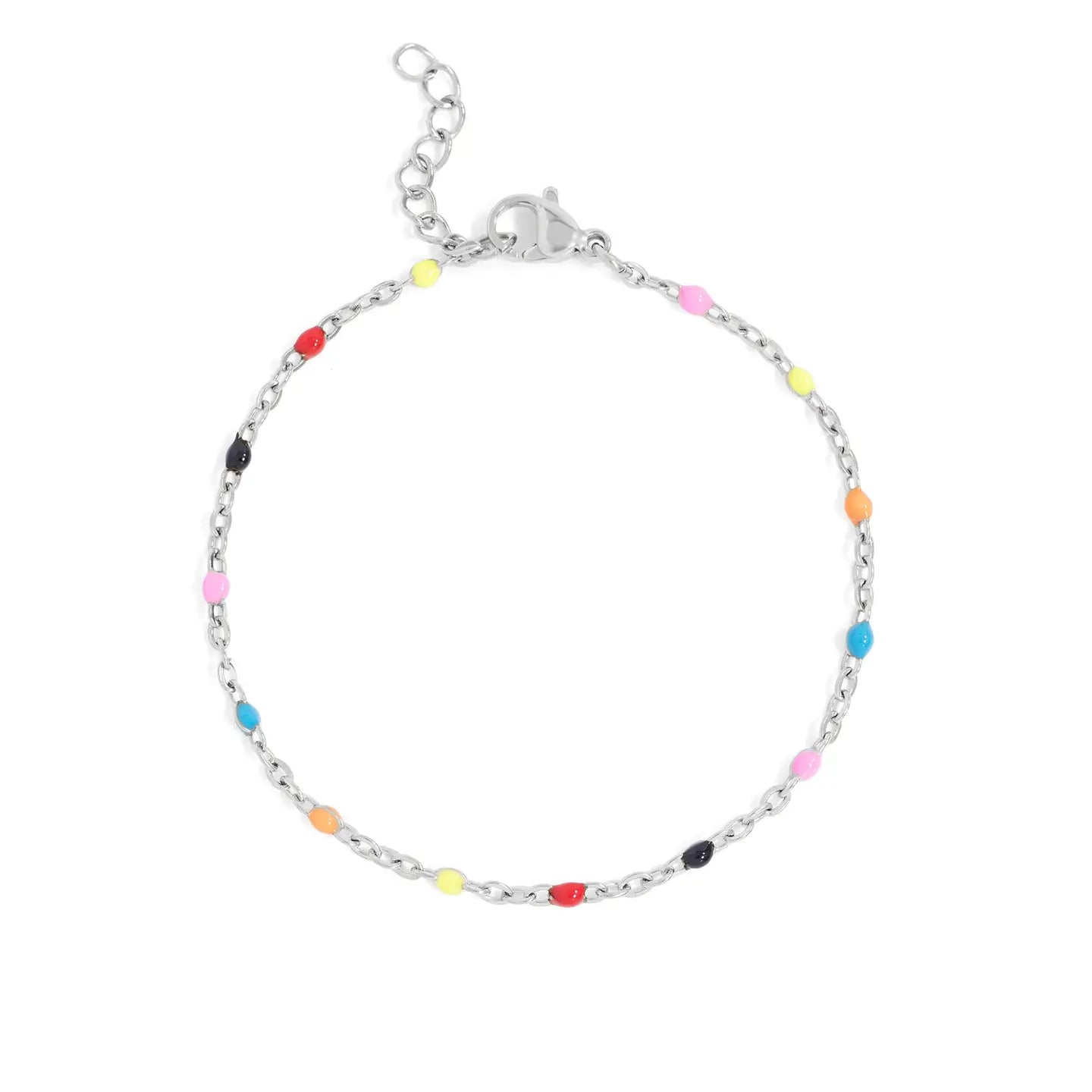 Nyla Multi Color Beaded Bracelet