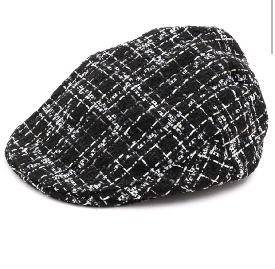 Retro Tweed Cap