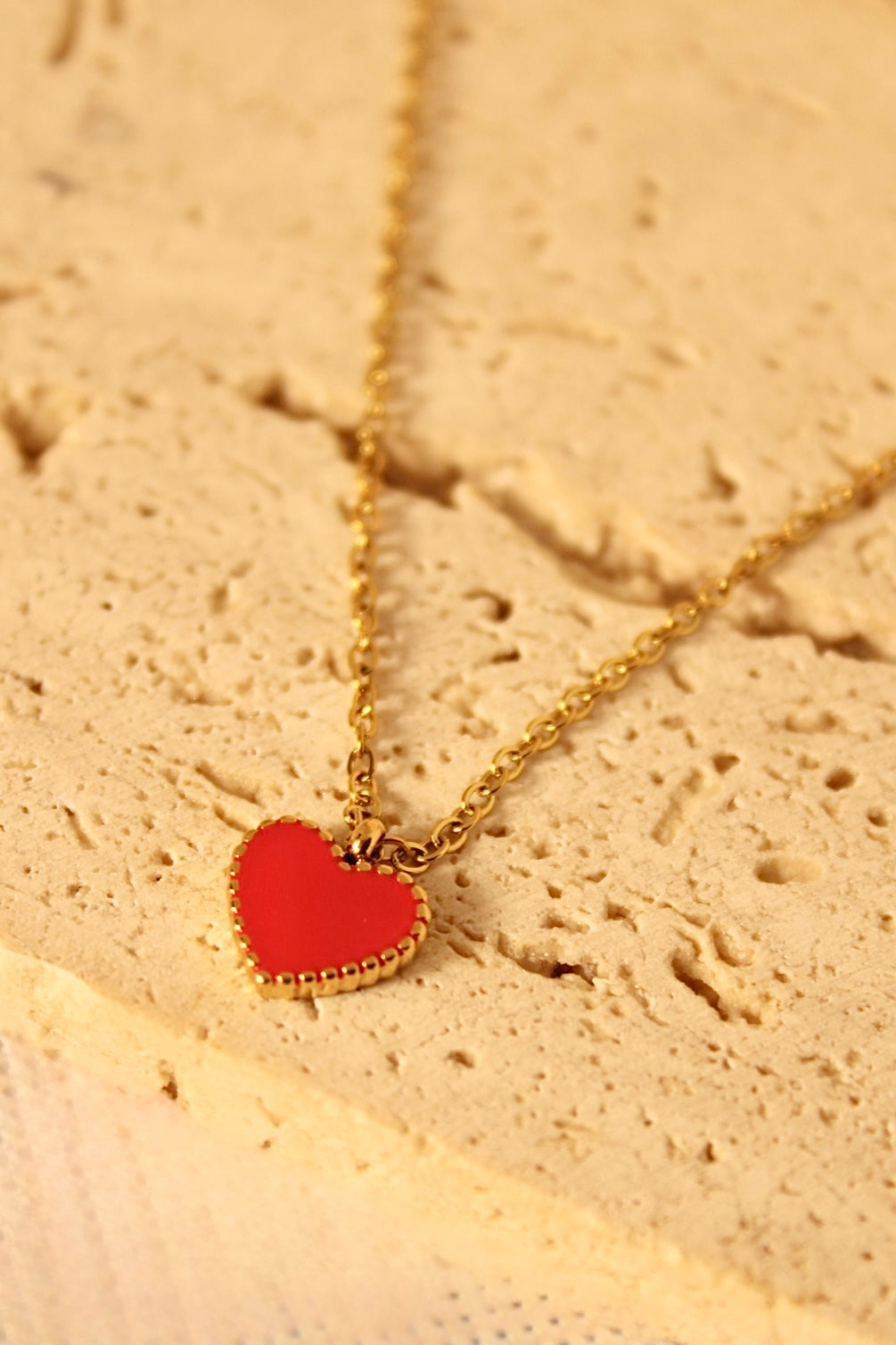 Amika Heart Pendant Necklace