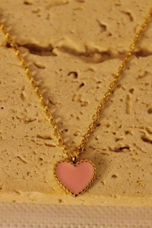 Amika Heart Pendant Necklace