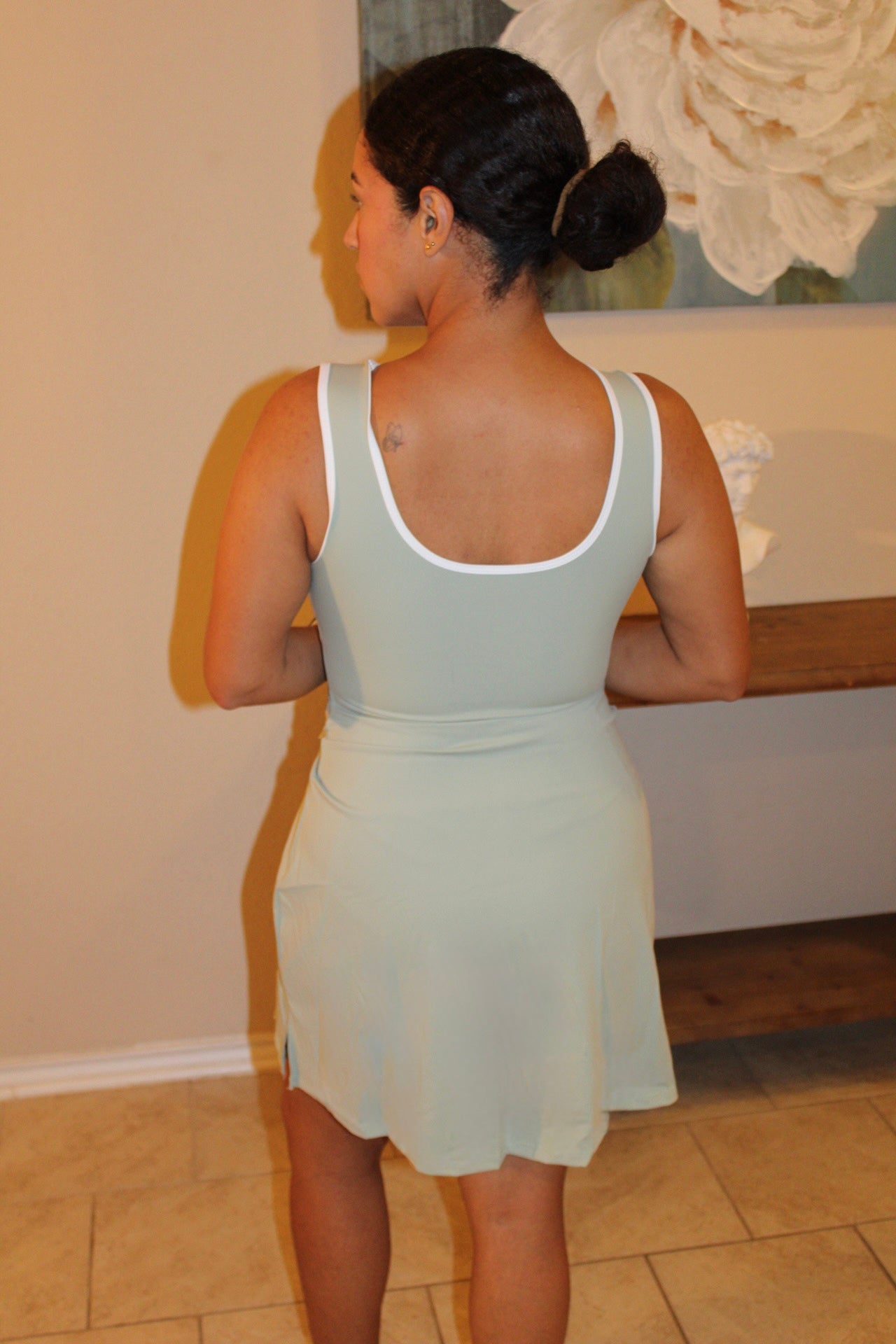 Tori Contrast Active Tennis Skort Wrap Dress