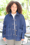 Fall Fling Denim Shacket