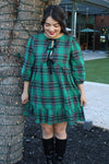 Hallmark Christmas Plaid Dress