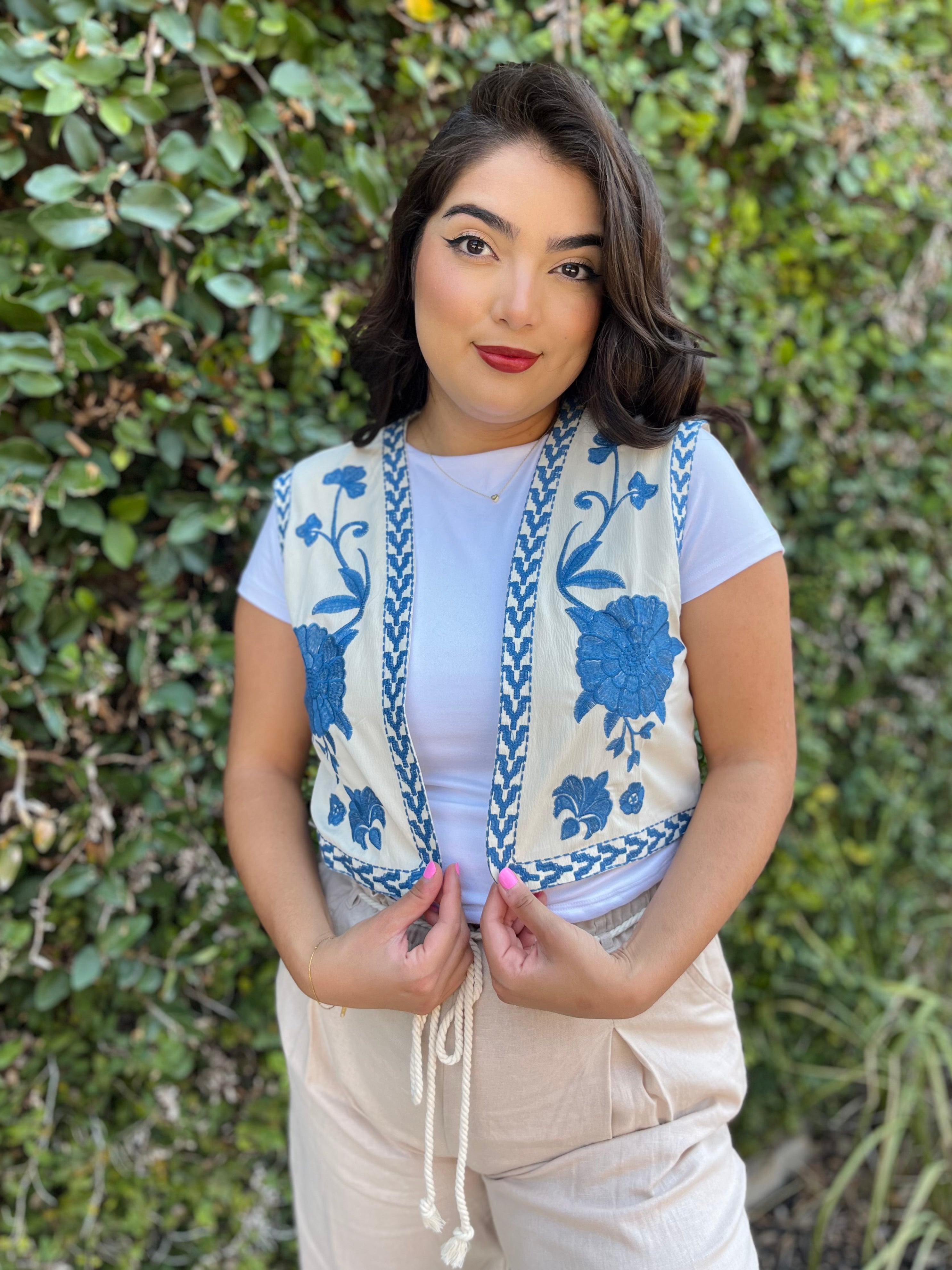 Bohemian Embroidered Vest