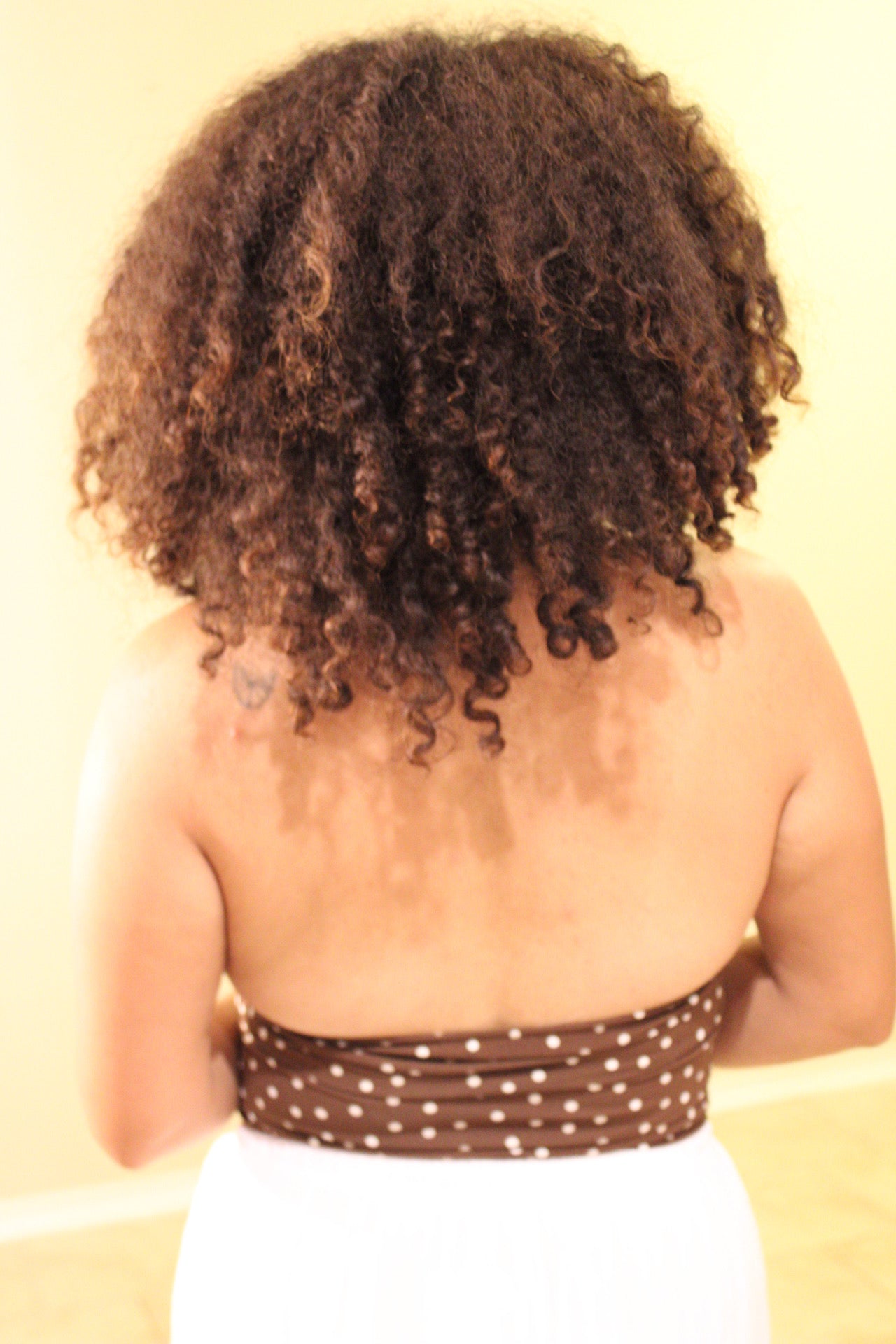 Beatrice Halter Neck Polka Dot Top