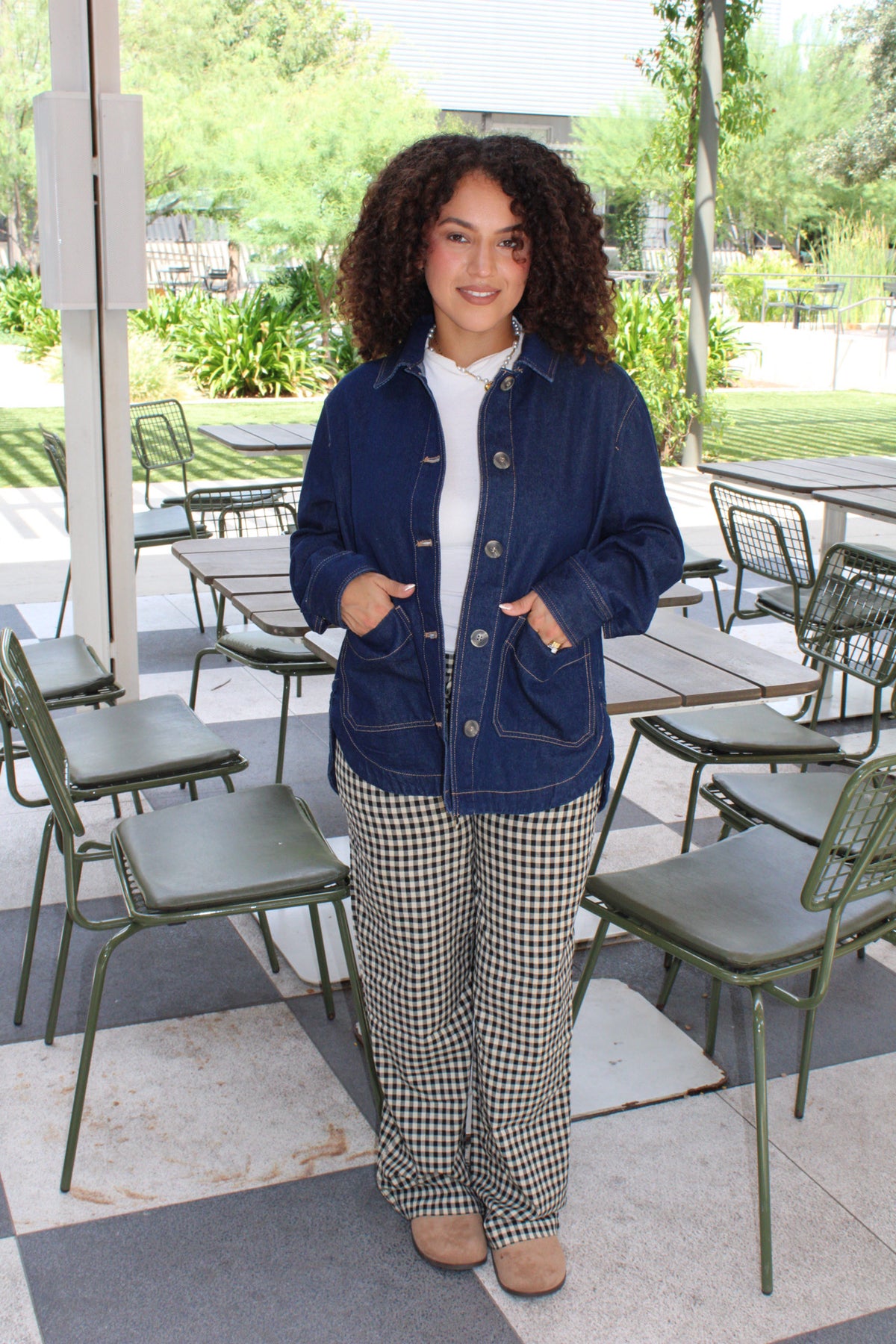 Fall Fling Denim Shacket