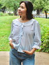 Sweet and Dainty Lace Collared Blouse