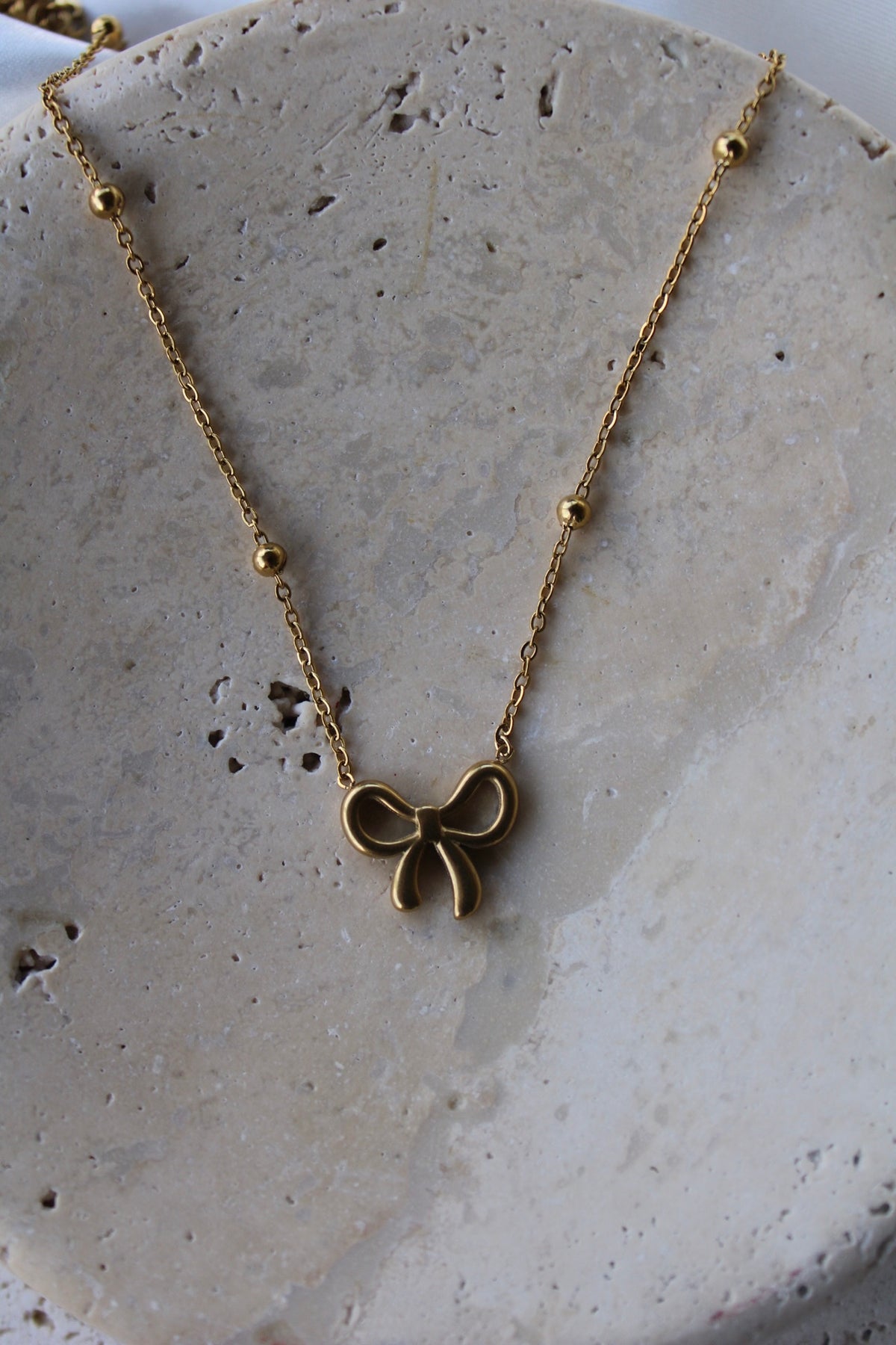 Nala Coquette Bow Necklace