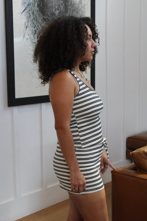 Elena Striped Shorts Set