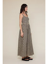 Vara Checkered Maxi Dress