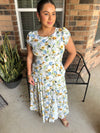 Garden Grace Midi Dress