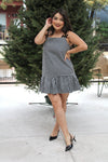 Ribbon Ruffle Dress