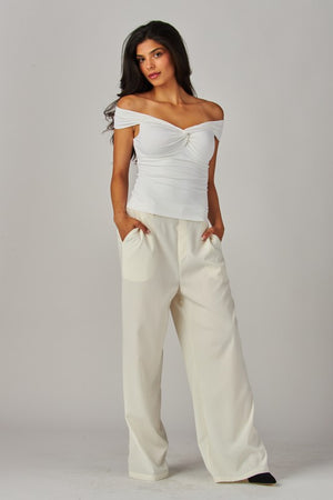 Monique Twisted Front Versatile Top