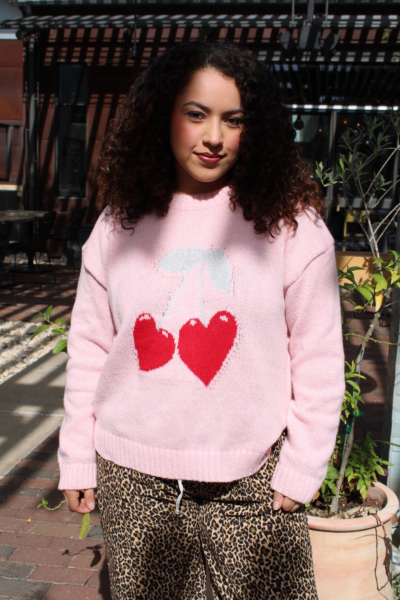 Hearts On Top Sweater