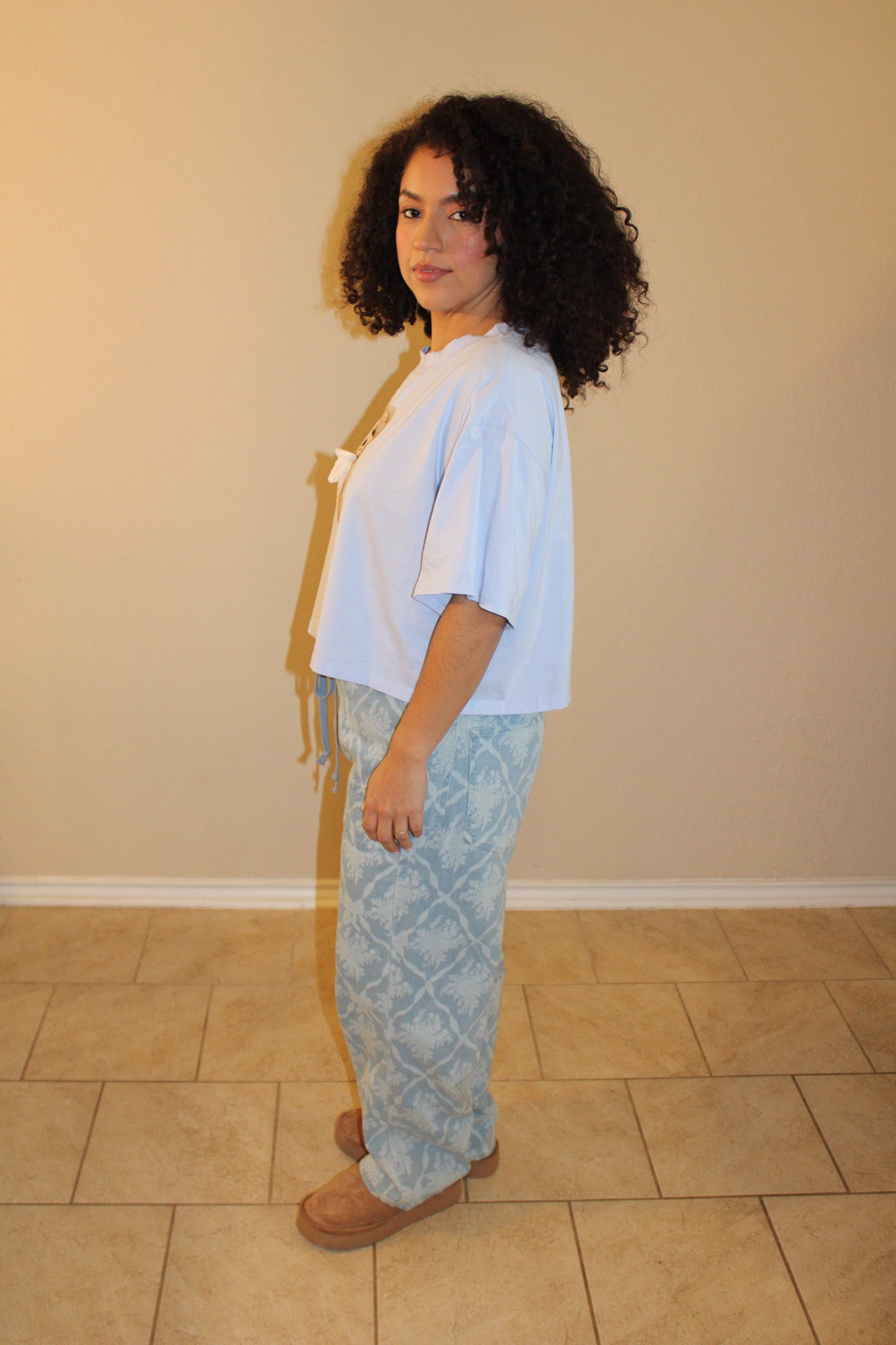 Juliette Teddy Bear Bow Tee