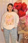 Corazones y Cafecito Bear Iced Coffee Sweatshirt