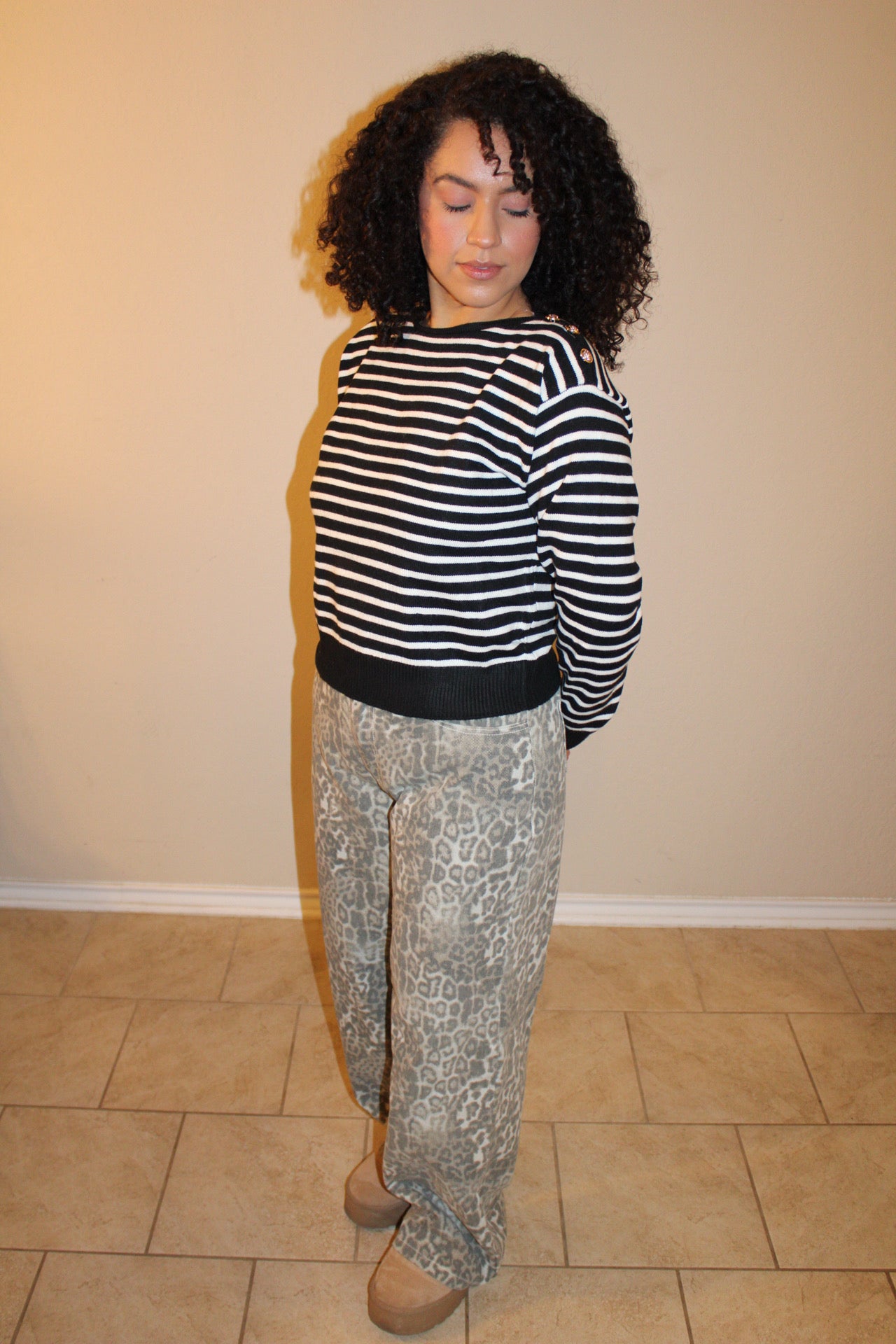 Jane Striped Timeless Sweater