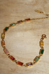 Viv Vintage Baguette Gemstone Bracelet