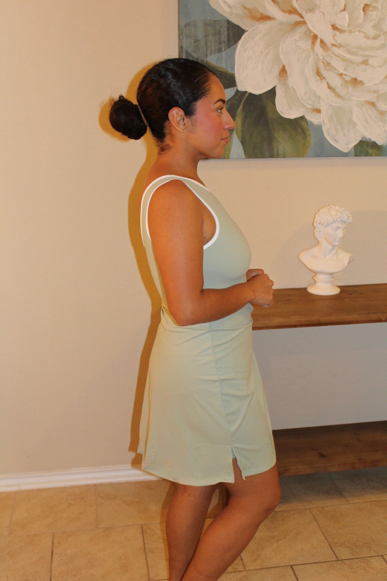Tori Contrast Active Tennis Skort Wrap Dress
