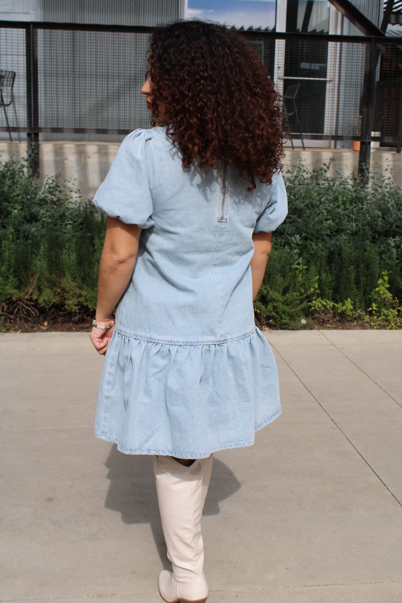 Your Babydoll Denim Dress