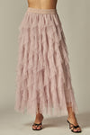 Danyel Ruffled Maxi Skirt
