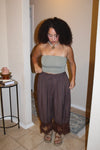 Flora Strapless Tube Top