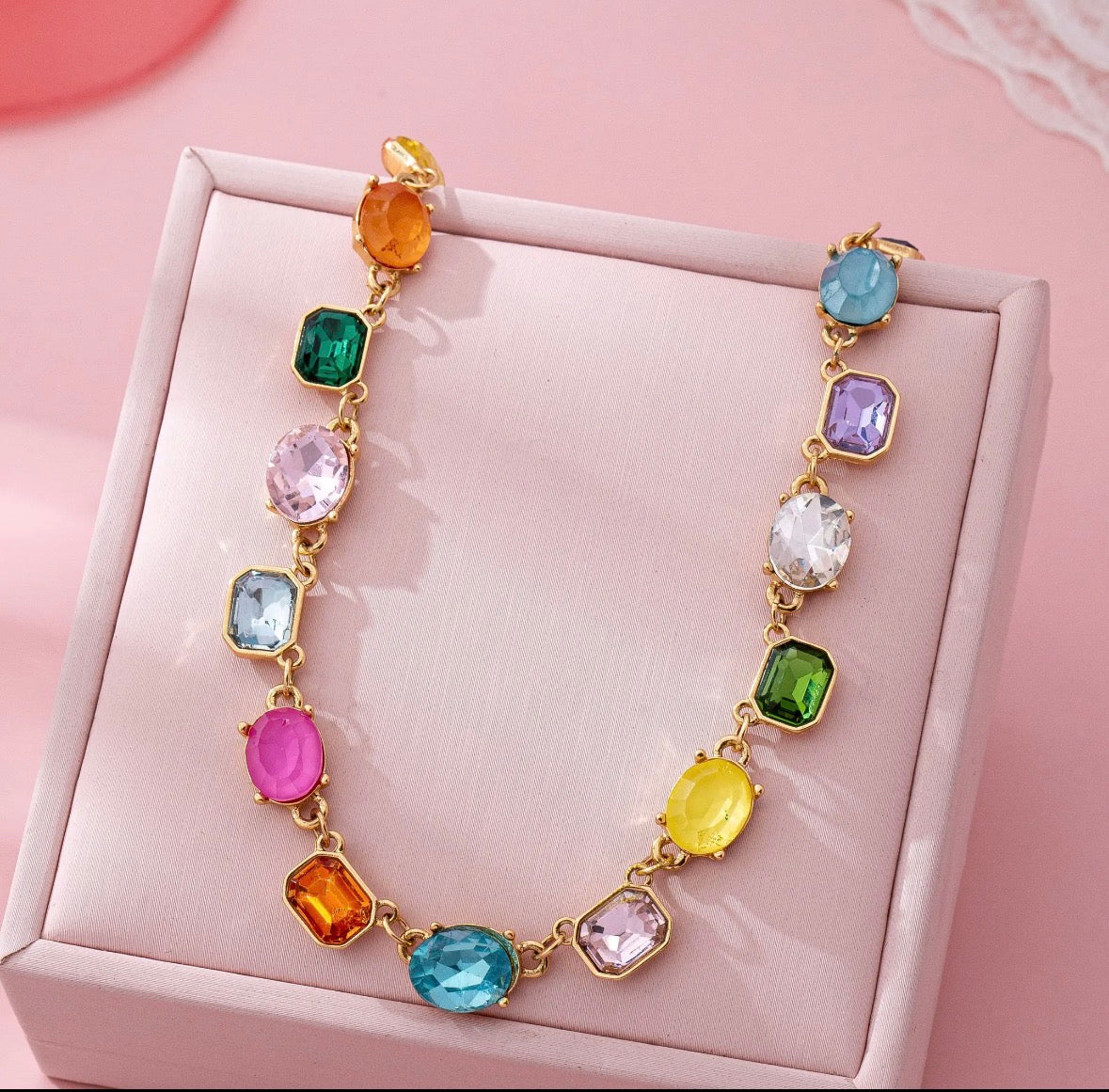 Jillia Gemstone Necklace