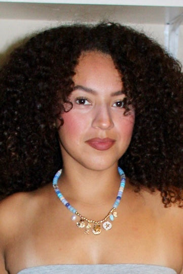 Sky Coastal Charm Necklace