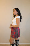 Sarah Vintage Plaid Skort