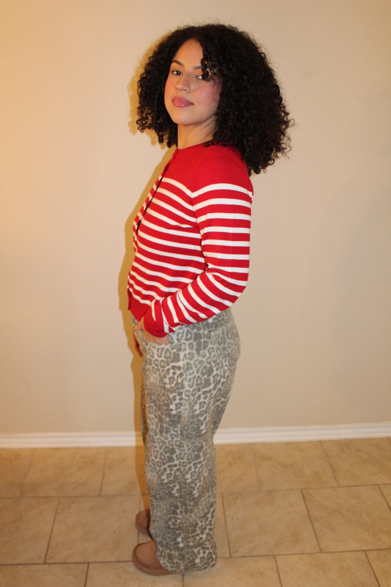 Farrah Striped Cardigan