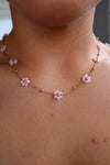 Amaris Floral Gardenia Necklace