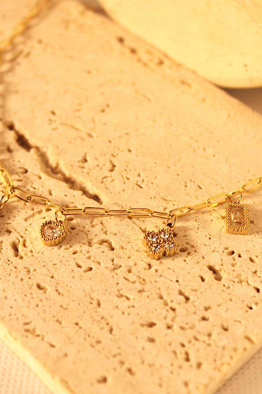 Alaida Clover Charm Necklace