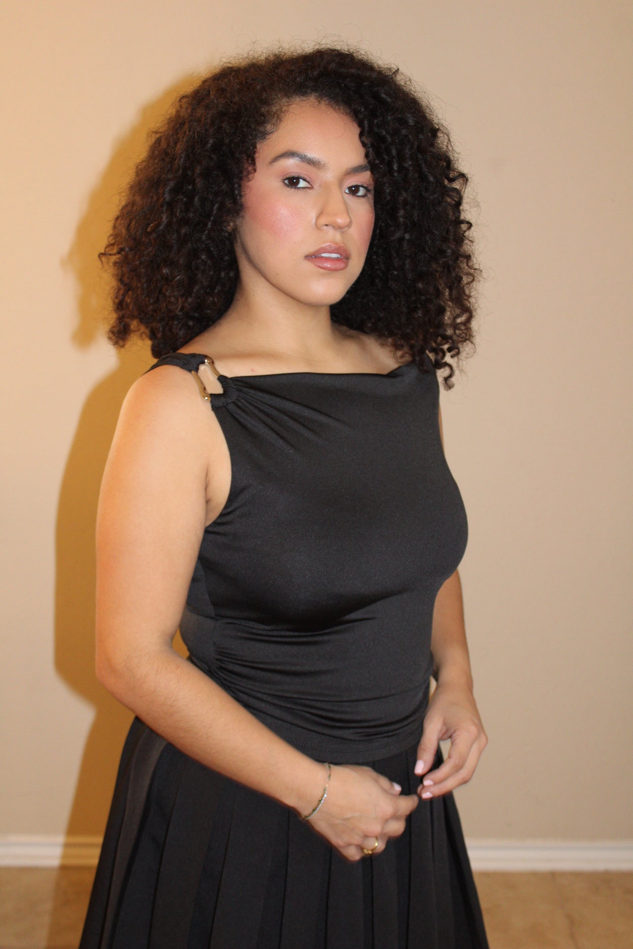 Astrid Asymmetrical One Shoulder Top