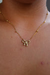Nala Coquette Bow Necklace
