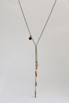 Denise Deep V Dainty Charm Necklace