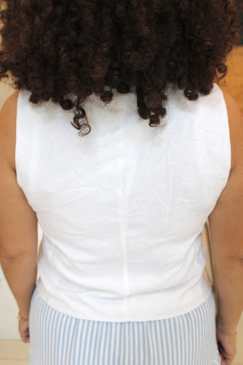 Julia Linen Vest
