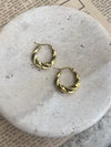 Marcella Twisted Hoops