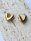 Chunky Heart Hoops