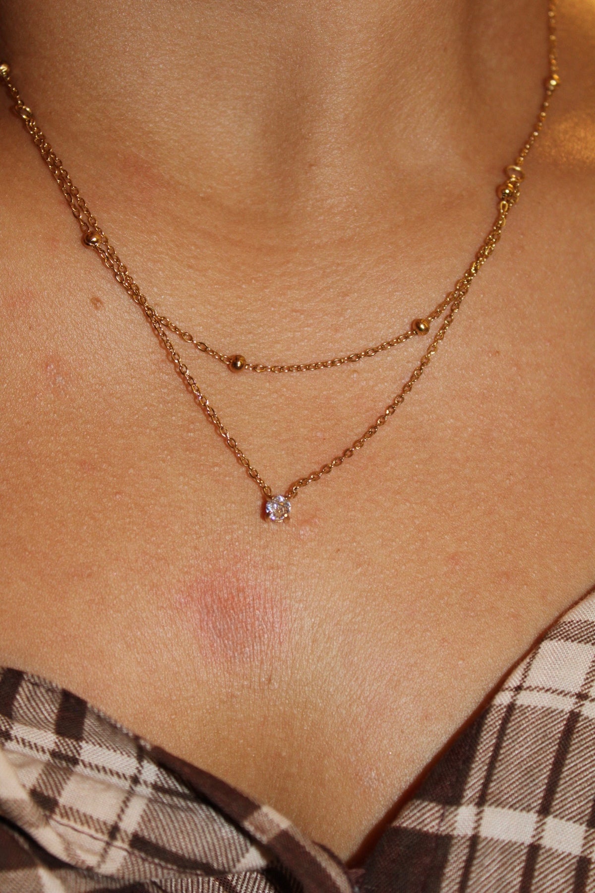 Daniel Dainty Layered Necklace