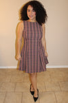 Rae Flare Plaid Dress