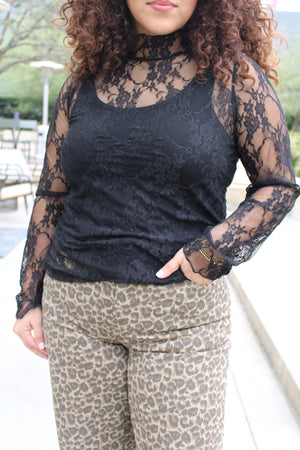 Camille Lace Layering Top