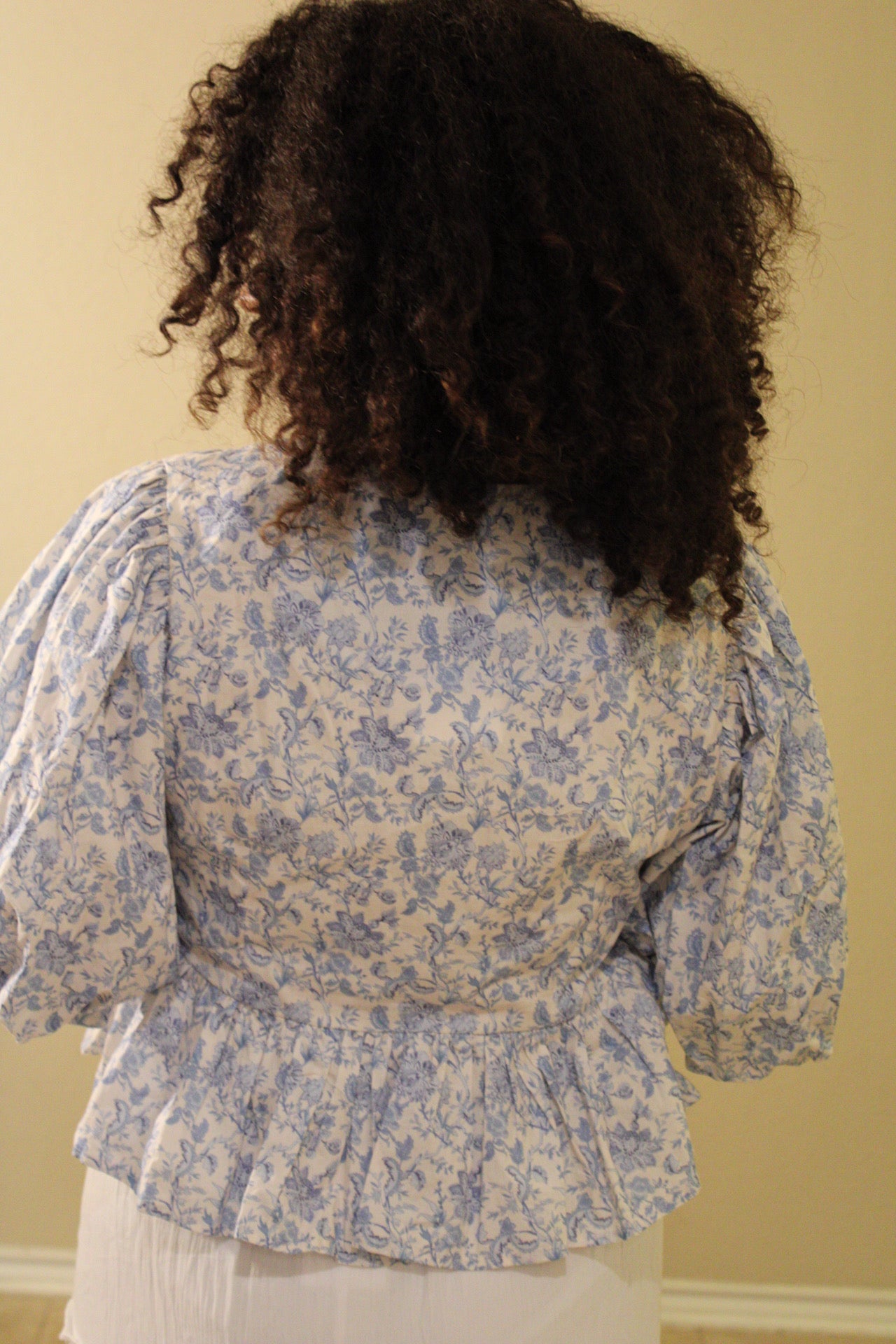 Pria Puff Sleeve Floral Top