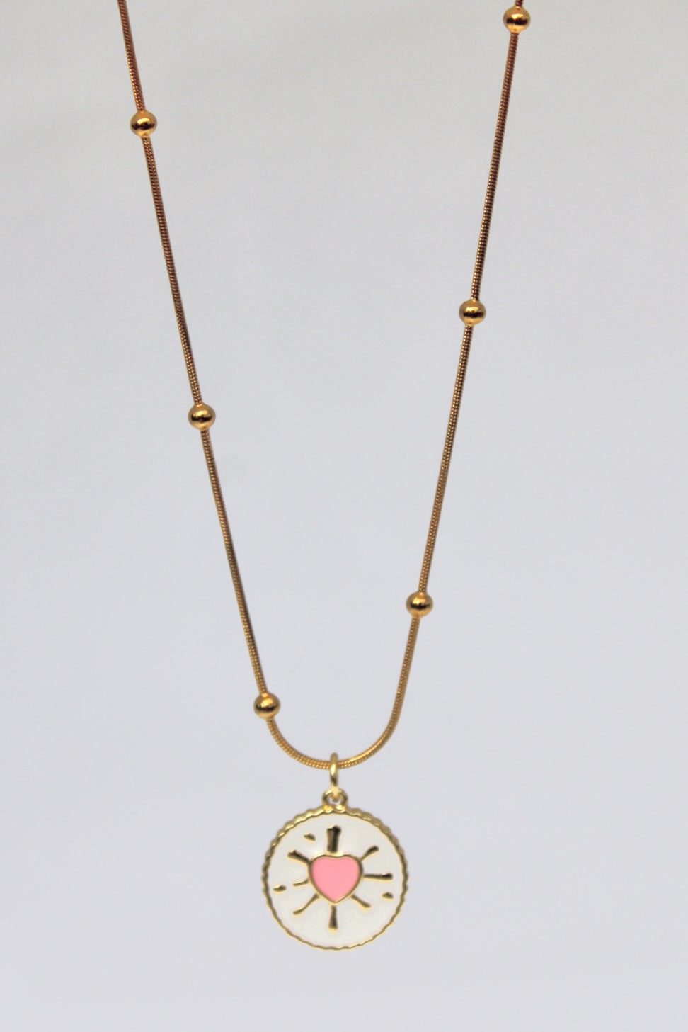Lulu Love Beam Pendant Necklace