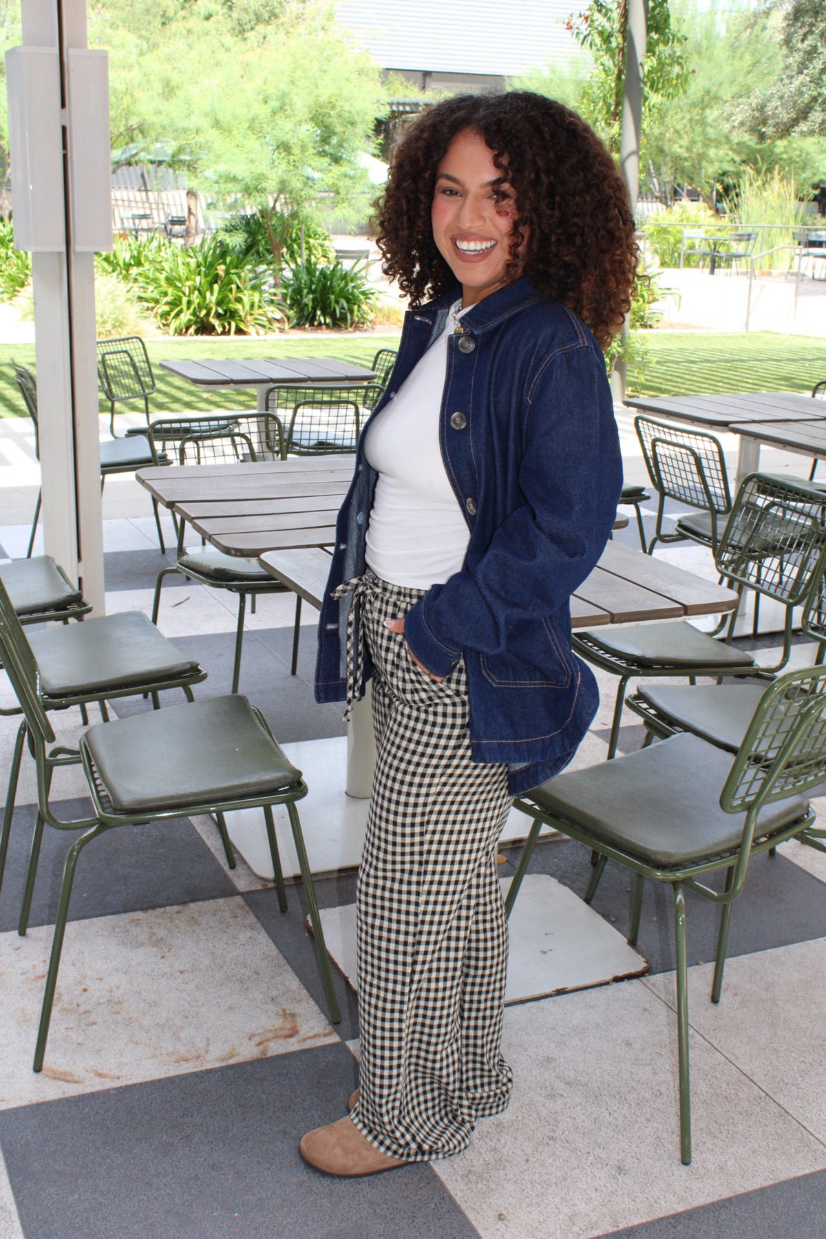 Fall Fling Denim Shacket