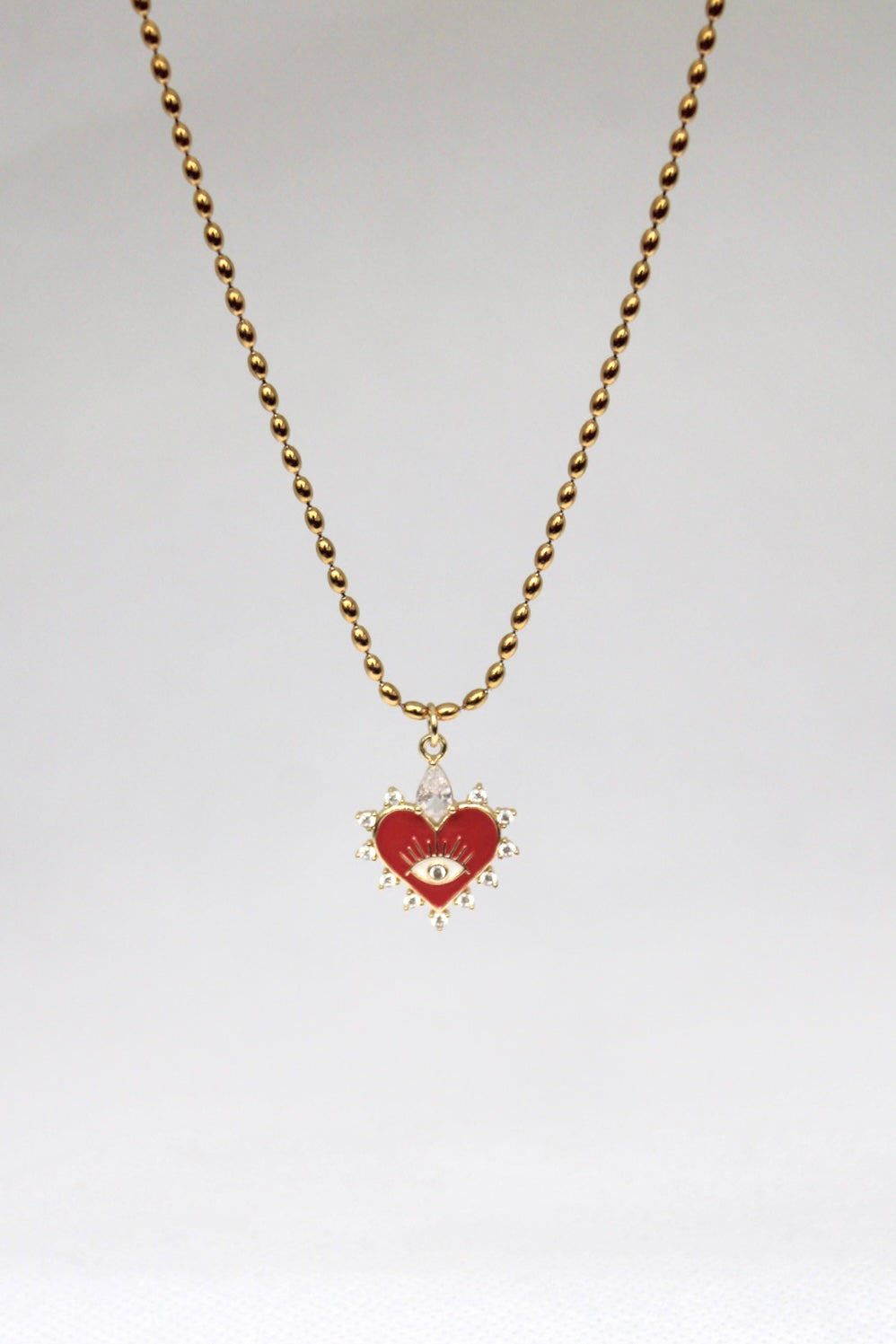 Urban Boho Corazon Pendant Necklace