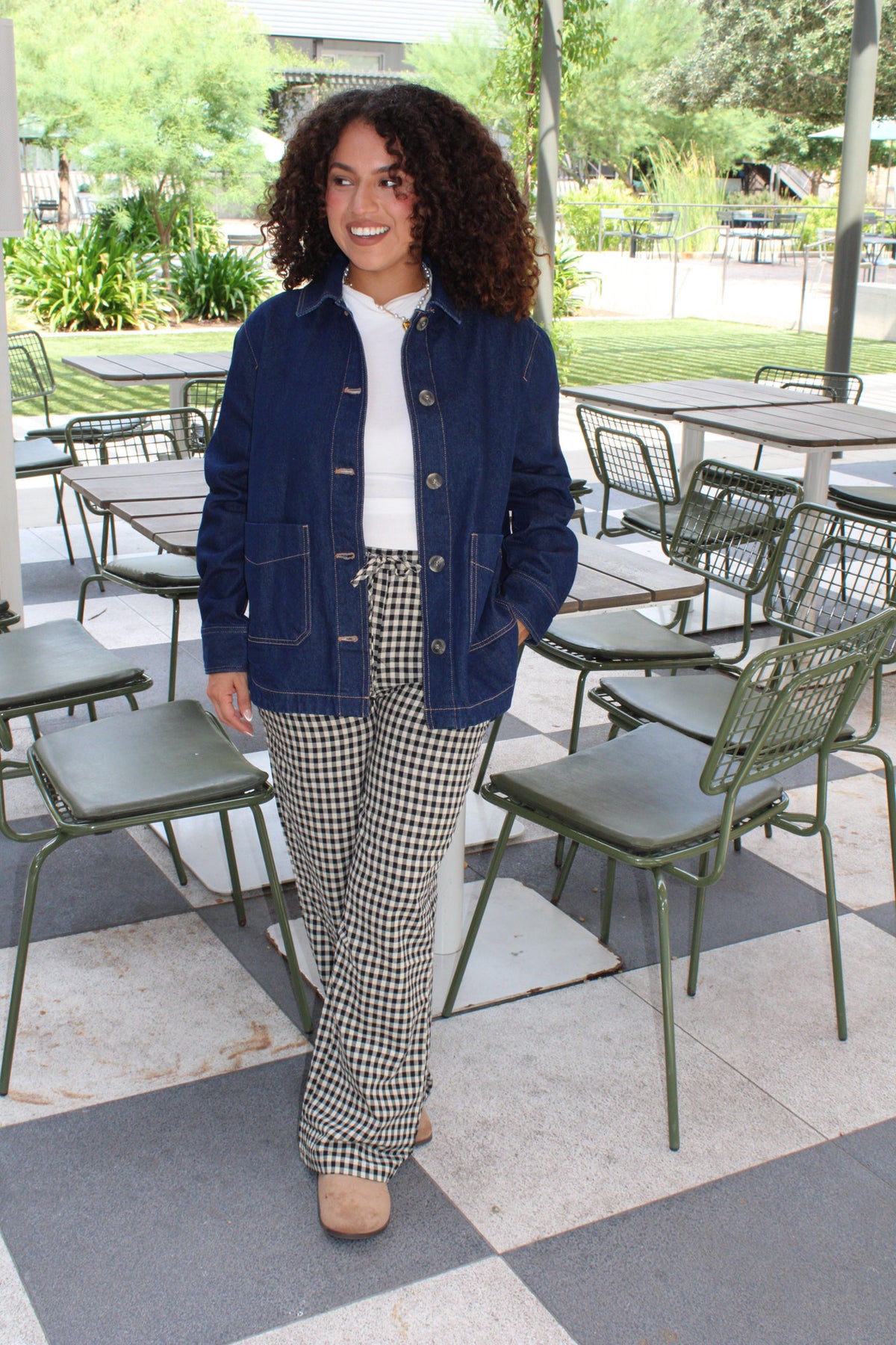 Fall Fling Denim Shacket
