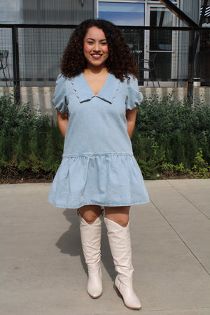 Your Babydoll Denim Dress